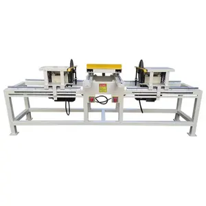 Woodworking cnc automatic timber sawing machine double end saw for wood