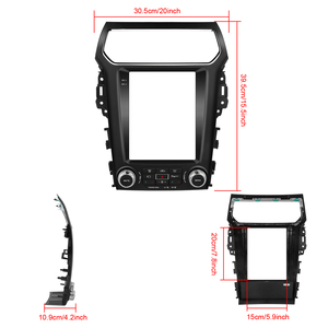 Podofo 9.7 inch Android Car Stereo khung cho Ford Explorer 2011 2019 không dây Carplay Android Auto GPS Wifi Hifi FM RDS OEM - Product Image 5