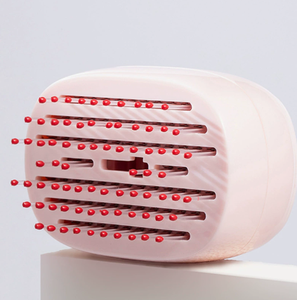 Cepillo de Pelo Rosa con Cojín de Aire, Autolimpiante, Desenredante, Impermeable, de Nailon, para Viaje - Product Image 3