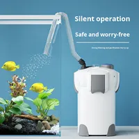 Sunsun-Pompe à eau en coton pour aquarium, réservoir de poissons, filtre externe avec filtre, filtre cylindrique HW302 303A 304A
