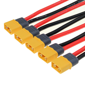 Amass nối xt60h Pigtail dây XT60 nữ nam cắm 12AWG 150mm cho RC LiPo pin máy bay - Product Image 3