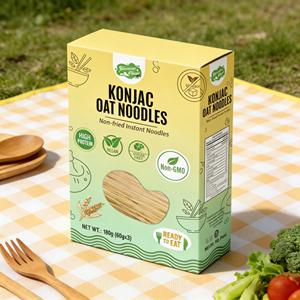 Nouilles Shirataki instantanées diététiques avec farine d'avoine, vente en gros, fourniture directe d'usine - Product Image 3