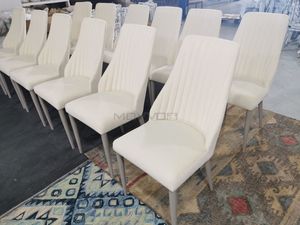 Sedia <span class=keywords><strong>da</strong></span> pranzo moderna in pelle con la pittura in metallo piedini per Home Office Hotel o appartamenti mobili versatili per sale <span class=keywords><strong>da</strong></span> pranzo - Product Image 3