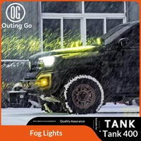 Feux de calandre avant Tank 400Hi4-T OLIVER, modification intégrée avec feux de jour dynamiques et bande décorative, éclairage du logo de voiture