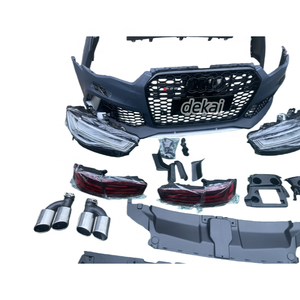 Kit Carrozzeria Anteriore e Posteriore per Aggiornamento Vecchio <span class=keywords><strong>Audi</strong></span> <span class=keywords><strong>RS6</strong></span> al Nuovo Modello <span class=keywords><strong>RS6</strong></span> - Product Image 2