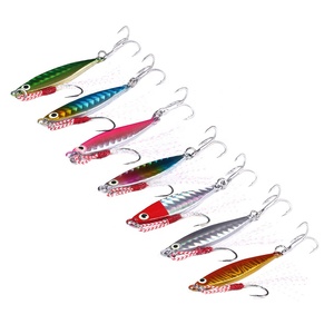 1 Pezzo Esche Artificiali in Metallo per Pesca, Jigging in Lega di Piombo con Occhi 3D Riflettenti, Esche Dure Wobbler per Fiume e Mare 7g-20g - Product Image 1