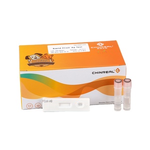 Kit de prueba rápida para el cuidado de mascotas Feline FIPV Cat Fip Kit de prueba Herps / Calicivirus Felv Fiv Fcv Fhv Detección de mascotas de Felino Giardia A - Product Image 2