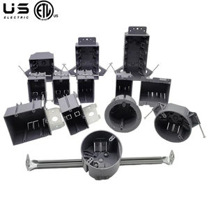 1 गिरोह 20 cu. in Pvc पुराने कार्य विद्युत स्विच/आउटलेट बॉक्स दीवार केबल बॉक्स स्विच के लिए कान के साथ कान के साथ - Product Image 5