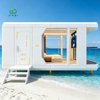 Économisez 70 % sur les frais de livraison - Maison modulaire en aluminium pour la plage, résistante à la corrosion de qualité marine, préfabriquée
