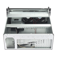 OEM ODM Industrial Pc case Matx Atx Mini Itx Fancy 19 pulgadas 4U Server case con ventiladores de refrigeración 4u Rackmount Chasis Server