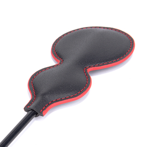 PU-Leder BDSM Flirt-Federpeitsche Paddle SM Spanking Handklatsche 100% Wasserdichtes Sexprodukt - Product Image 3