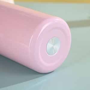 In Stock 16oz Sublimation Cylindrical 304 201 Stainless Steel Insulated Vacuum <b>Cup</b> with Colorful Lid Plastic <b>Straw</b> - Product Image 6