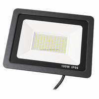 Projecteurs LED extérieurs IP66 9000lm 100W 220V AC CE ROHS pour l'éclairage de jardin et de cour