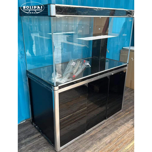 Industrial Solid Aluminum Frame PC Cabinet Freshwater Glass Tank