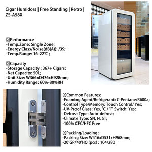 बड़े बिजली Humidor सिगार Humidifier सिगार धूम्रपान करने के लिए पुरुषों के लिए 450 पैक - Product Image 2