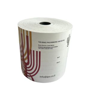 Factory Price High Grade Thermal Cash Register Paper Roll 80x80mm Single POS Machine Compatible Most <b>Printers</b> Customized Logo - Product Image 1