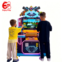 Machine d'arcade de tir en métal de haute qualité pour 2 joueurs, à monnayeur, avec simulateur de tir à deux pistolets, prise en charge de l'espagnol pour les enfants