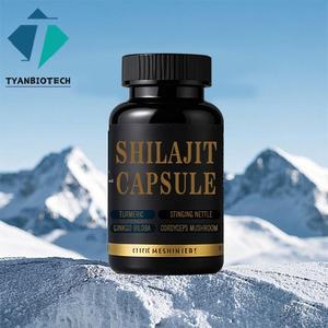 Suministro de fábrica Oem Pure Himalayan Shilajit Capsule <span class=keywords><strong>Fulvic</strong></span> <span class=keywords><strong>Acid</strong></span> 50% Shilajit y Seamoss Capsule - Product Image 3