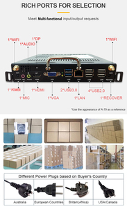 Ops máy tính 12th Gen i5 8GB 256GB SSD Euro tiêu chuẩn Nhỏ Gọn Mini PC cho giáo dục Thông Minh Kỹ thuật số biển quảng cáo tương tác hiển thị - Product Image 6