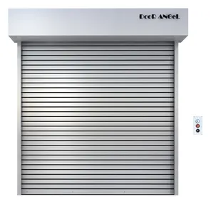 Best Selling High-Speed Rolling Door for Industrial Workshop Electric Automatic Aluminium Metal Finished Surface