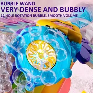 ไม้กายสิทธิ์เป่าฟองไฟฟ้าแบบชาร์จไฟได้ของเล่นฟองสำหรับงานเลี้ยงวันเกิดงานแต่งงานของเด็กผู้หญิง - Product Image 5