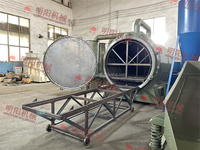Machine de torréfaction de granulés de biomasse de haute qualité, ligne de production de briquettes de charbon de bois à partir de déchets de bois, de coques de noix de coco et de charbon de chicha