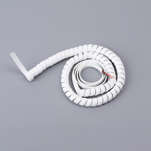 Câble de cordon téléphonique 6P6C pour téléphones fixes, fil enroulé RJ12 mâle à mâle - Product Image 2