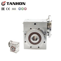 Réducteur à vis sans fin économique RV63 32 mm, rapport de réduction de vitesse, personnalisable ODM, en acier inoxydable 304, lubrifié à l'huile synthétique