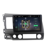 10,1 Zoll 1din Android 10 Auto DVD-Player für Honda CIVIC 2006-2011 Quad Core GPS Navigation Autoradio Multimedia Stereo Wifi BT
