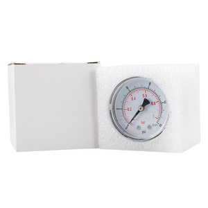 Manomètre axial 0-30psi 0-2bar 1/8 BSPT personnalisable <span class=keywords><strong>de</strong></span> haute qualité - Product Image 6