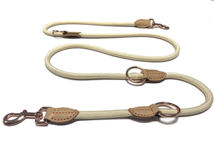 पहाड़ी चढ़ाई कुत्ते की रस्सी के साथ लश. वास्तविक चमड़े के अनुरूप मजबूत सिलाई के साथ वास्तविक चमड़े के अनुरूप संबंध - Product Image 3