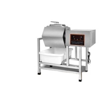 Máquina de marinado al vacío de sobremesa, modelo comercial, controlada por computadora, para carne, verduras, pollo y hamburguesas en restaurantes.