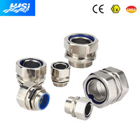 Conector de Cable para Uso Industrial SS304 Personalizable DPJ IP68, Impermeable, Hermético, Flexible, de Alto/Bajo Voltaje, M12-PG63
