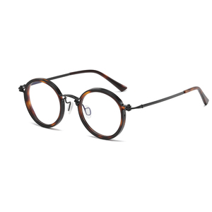 Gafas de ordenador de ojo de gato <span class=keywords><strong>con</strong></span> montura de titanio antirreflectante fotocromática azul Punk Retro <span class=keywords><strong>para</strong></span> hombre <span class=keywords><strong>con</strong></span> patrón de diamante sólido - Product Image 4