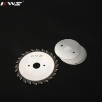 Lames de scie à découper réglables pour scie à table coulissante 120 mm, alésage 20 mm, 12+12 dents TCT ATB, soudées au laser, pressées à chaud, qualité industrielle