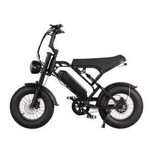 V20 Bicicleta eléctrica de 16 pulgadas V20 Mini Fatbike Road Ebike con suspensión completa Almacén DE LA UE Suspensión completa rápida para montar en la ciudad - Product Image 5