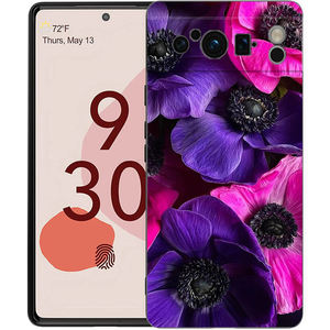 Funda de teléfono con hojas de flores de belleza para <span class=keywords><strong>Google</strong></span> <span class=keywords><strong>Pixel</strong></span> 8 7 <span class=keywords><strong>6</strong></span> <span class=keywords><strong>Pro</strong></span> 8A 6A 7A 5G silicona suave a prueba de golpes TPU funda negra Fundas - Product Image 6