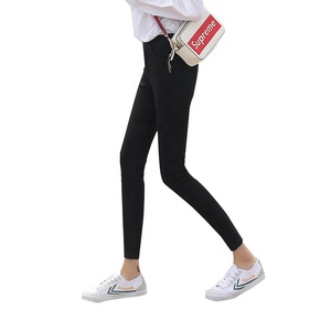 <span class=keywords><strong>Jeans</strong></span> a Sigaretta da <span class=keywords><strong>Donna</strong></span> Blu, Neri e Grigi, a Vita Alta, Skinny, Elasticizzati, OEM - Product Image 5