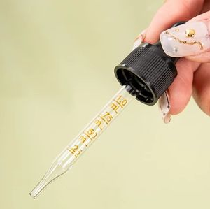 Flacons compte-gouttes de 100 ml avec échelle, réactif, flacon compte-gouttes pour les <span class=keywords><strong>yeux</strong></span>, verre ambré, aromathérapie, pipette liquide, flacon rechargeable, voyage - Product Image 4