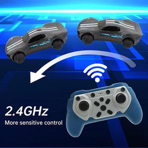 Offre Spéciale 2.4G 4WD haute lumière LED dérive colorée RC voiture pleine proportionnelle facile assemblage câble USB de charge pour jouer à l'examen - Product Image 3