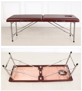 Vendita calda lettino <span class=keywords><strong>da</strong></span> massaggio portatile <span class=keywords><strong>pieghevole</strong></span> in acciaio inox lettino <span class=keywords><strong>da</strong></span> massaggio beauty spa - Product Image 4