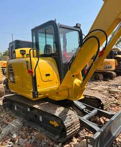 Excavadora original KOMATSU PC56, modelo 2023 para construcción de carreteras, motor de excavadora usado de alto rendimiento, cojinete de bomba de engranajes de motor - Product Image 5