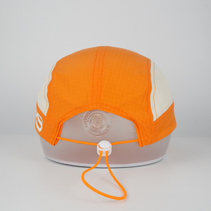 Gorra de campamento personalizada Tela Ripstop <span class=keywords><strong>Gorras</strong></span> para correr de 7 paneles con logotipo de serigrafía Sombrero para correr de ala suave plegable ligero Trail - Product Image 6