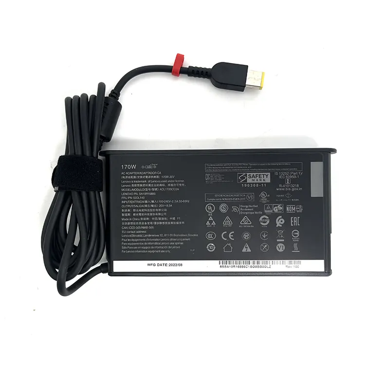 Lenovo Thinkpad X1 P73 P50 P50 için 20V 8.5A 170W Laptop güç kaynağı adaptörler şarj cihazı