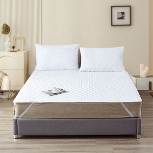 Protector de Colchón Transpirable, Cubre Colchón Ultrasónico Acolchado <span class=keywords><strong>con</strong></span> Elástico - Product Image 1