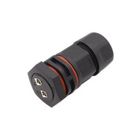 Connecteur de câble électrique en nylon PA66 à 3 broches, étanche IP68, type Y, pour éclairage LED extérieur, OEM ODM M25
