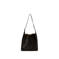 Tas Selempang Kecil Model Trendy untuk Wanita 2026, Tas Hobo Kulit Asli, Fashion untuk Penggunaan Sehari-hari, Warna Hitam Merah Coklat, Bahan Poliester