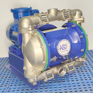KYQ50L4 Stainless Steel Twin Pneumatic <strong>Diaphragm</strong> <strong>Pump</strong> 2 in <strong>Fuel</strong> Oil Acid for All Kinds of Liquids With Particles High Viscosity - Product Image 5