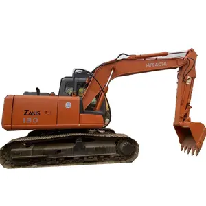 Used Low running hour japan hitachi ZX130 earth moving machine 13 ton mini digger used hitachi excavator