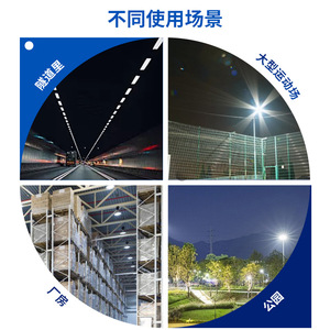 ไฟส่องอุโมงค์ LED 5000K cob ชิพอลูมิเนียมอัลลอยด์ไฟส่องถนนกลางแจ้ง - Product Image 4